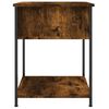 vidaXL Nachttisch R&auml;uchereiche 44x45x58 cm Holzwerkstoff