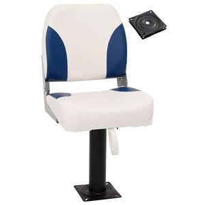 vidaXL Bootssitz mit Podest 360&deg; Drehbar