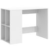 vidaXL Schreibtisch Wei&szlig; 102x50x75 cm Holzwerkstoff