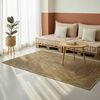 vidaXL Teppich Nat&uuml;rlich und Schwarz 140 x 200 cm Jute