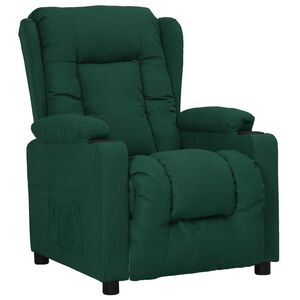 vidaXL Relaxsessel Dunkelgr&uuml;n Stoff