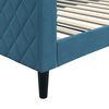 vidaXL Tagesbett Blau 100x200 cm Samt