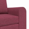 vidaXL Schlafsofa Weinrot 98 x 71 x 83 cm Samt