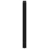vidaXL Bartischbeine Schwarz 2 Stk. 60x(100-101) cm Stahl