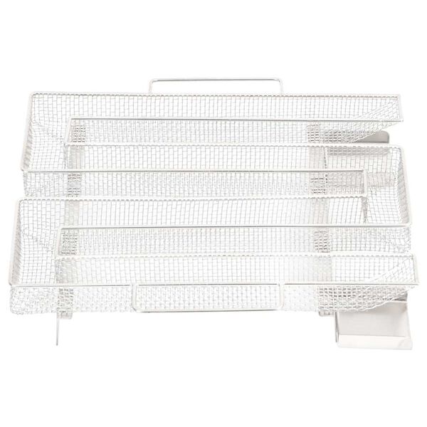 vidaXL Kaltrauchgenerator 4-Seitig 22,5 cm Edelstahl