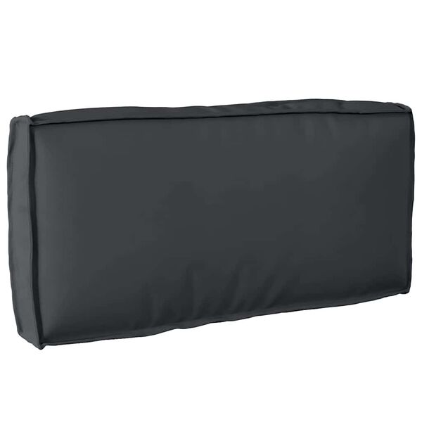vidaXL Kissen Schwarz 80 x 40 x 12 cm Oxford-Stoff