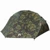 vidaXL Angelzelt 514 x 465 x 187 cm Polyester und Fiberglas Tarnung