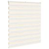 vidaXL Doppelrollo Marmorbeige 125x100cm Stoffbreite 120,9 cm Polyester
