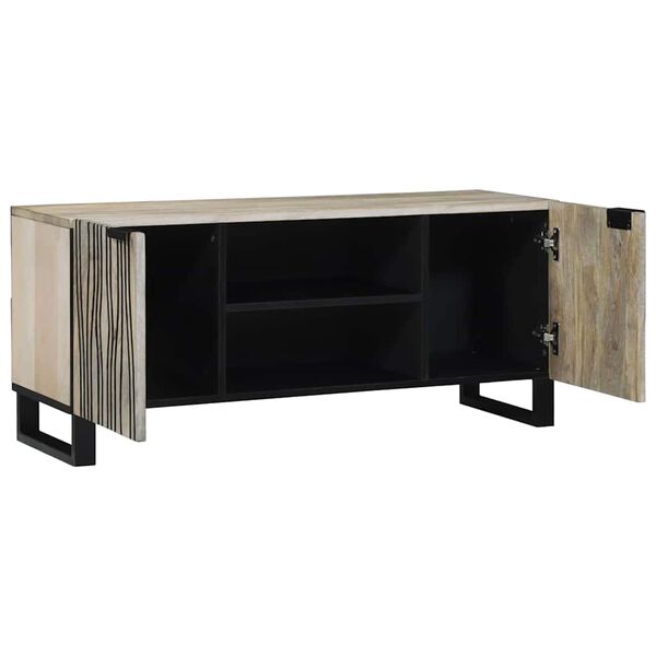 vidaXL TV-Einheiten Wei&szlig; 105 x 33 x 46 cm Holzwerkstoff