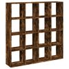 vidaXL B&uuml;cherregal R&auml;uchereiche 137,5x29x137,5 cm Holzwerkstoff