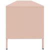 vidaXL TV-Schrank Rosa 202x39x43,5 cm Kaltgewalzter Stahl