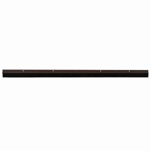 vidaXL Aufsteck T&uuml;rb&uuml;rstendichtungen 2 pcs Braun 100 cm