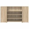 vidaXL Empfangstheke Sonoma-Eiche 180x50x103,5 cm Holzwerkstoff