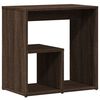 vidaXL Beistelltische 2 Stk. Braun Eiche 50x30x50 cm Holzwerkstoff