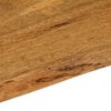 vidaXL Tischplatte mit Baumkante 80x40x2,5 cm Massivholz Mango