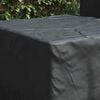 vidaXL M&ouml;belbezug Uni Schwarz 60 x 60 x 45 cm Stoff