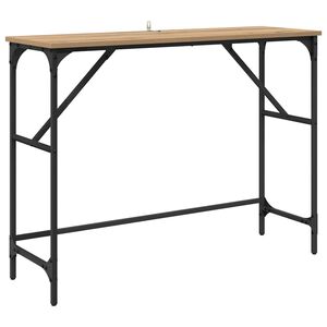 vidaXL Konsolentisch Artisan-Eiche 100 x 32 x 75 cm Holzwerkstoff