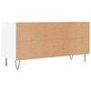 vidaXL TV-Schrank Weiß 104x35x50 cm Holzwerkstoff