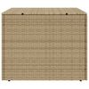 vidaXL Gartentruhe Beige 291L Poly Rattan