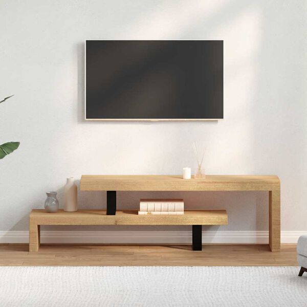 vidaXL TV-Lowboard Massivholz Mango