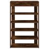 vidaXL Schuhregal R&auml;uchereiche 60x30x98 cm Holzwerkstoff