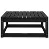 vidaXL 4-tlg. Garten-Lounge-Set Schwarz Massivholz Kiefer