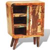 vidaXL Nachtschrank mit 1 T&uuml;r Altholz Vintage
