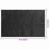 Treibende Pool Solarfolie rechtecking 10 x 5m Pools, schwarz