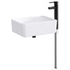 vidaXL Waschbecken f&uuml;rs Badezimmer Matt Schwarz 40,5 x 30,5 x 13 cm