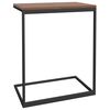 vidaXL Beistelltisch Schwarz 55x35x66 cm Holzwerkstoff
