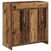 vidaXL Badunterschrank Altholz 78,5 x 37,5 x 81 cm Holzwerkstoff