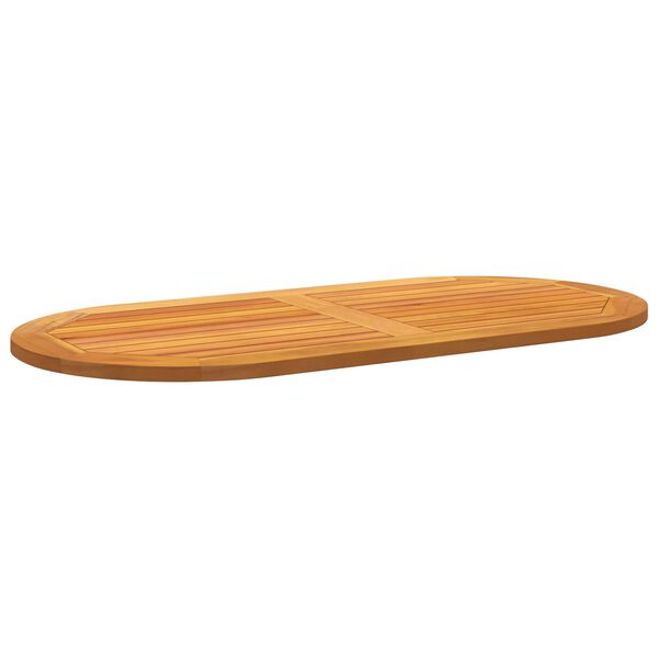 vidaXL Tischplatte &Ouml;l-Natur 110 x 55 x 2 cm Massivholz Akazie