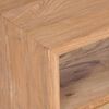 vidaXL TV-Schrank 90x30x40 cm Massivholz Teak