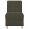 vidaXL Modulares Armfreies Sofa 3 pcs Gr&uuml;n 55 x 74 x 82 cm