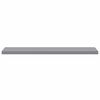 vidaXL Schwebende Wandregale 4 Stk. Grau 120x23,5x3,8 cm MDF