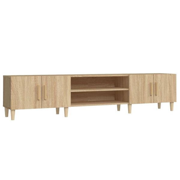 vidaXL TV-Schrank Sonoma-Eiche 180 x 31,5 x 40 cm Holzwerkstoff