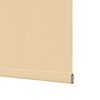 vidaXL Verdunkelungsrollo Beige 130x210 cm Stoffbreite 126,6 cm