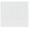 vidaXL Spitzenvorhang mit Vorh&auml;ngen Floral Wei&szlig; 280 x 500 cm Polyester