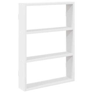 vidaXL Wandregal Wei&szlig; 43x9x60 cm Holzwerkstoff