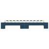 vidaXL Tagesbett Ausziehbar Blau 80x200 cm Samt