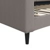 vidaXL Tagesbett Taupe 80x200 cm Stoff