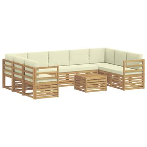 vidaXL Outdoor-Sofagarnitur 10 Stk.