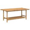 vidaXL Couchtisch 110x55x45 cm Bambus