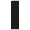vidaXL Wandregal Schwarze Eiche 75 x 16 x 55 cm Holzwerkstoff