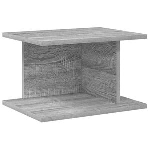 vidaXL Nachttisch Sonoma-Grau 40 x 30 x 25 cm Holzwerkstoff