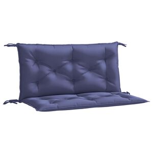 vidaXL Gartenbank-Auflagen 2 Stk. Marineblau 100x50x7 cm Oxford-Gewebe