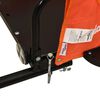 vidaXL Fahrradanh&auml;nger Orange Oxford-Gewebe und Eisen