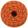 vidaXL Bootsseil Orange 12 mm 250 m Polypropylen