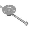 vidaXL Gasd&auml;mpfer 439 pcs Silber Eisen