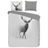 Pure Bettw&auml;sche-Set GREY DEER 240x200/220 cm